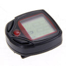 15-Functions Bicycle LCD Computer Waterproof Cycling Odometer Speedometer