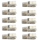 Super Six Types of Pressure-Free Shielded Crystal Head Cat6A Shielded Gigab