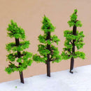 100 Fir Tree Models for Park Train Railway Landscape Layout 1:160 to 1:220 Scale