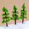 100 Fir Tree Models for Park Train Railway Landscape Layout 1:160 to 1:220 Scale