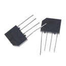 10PCS KBP206 Generic Diode Bridge Rectifier 2A 600V 4PIN DIPME