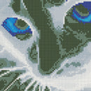 Full Drill Blue Eyed Cat 5D Diamond DIY Painting Craft Kit Home Decor
