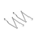 Universal Hard Saddlebag Mounting Brackets Support for Motorcycle Cruiser