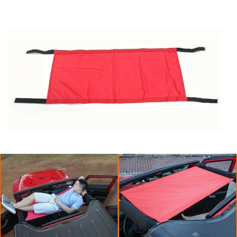 Car Roof Hammock for Jeep Wrangler YJ, TJ, JK & JKU 1997-2019 4-Door and 2- Y6Y6