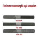 1pcs Woodworker Hardwood File Four-in-one Rasp Woodworking Tools Type A