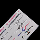 2XDIY Ring Removable Waterproof Temporary Tattoo Body Stickers Gift  Pip HMTOCA