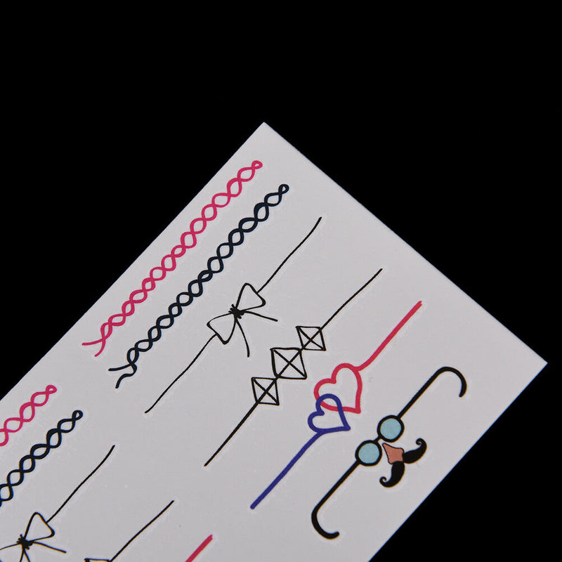 2XDIY Ring Removable Waterproof Temporary Tattoo Body Stickers Gift  Pip HMTOCA