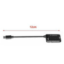 Black USB-C Type C to HDMI Adapter USB 3.1 Cable For MHL Android Phone Tab