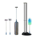 Handheld Electric Milk Frother Stainless Steel Foamer Bubbler Kitchen Egg Beater