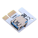 PCI-E Riser 1X to 16X Graphics Extension Cable PCI-E Extended Mining Line