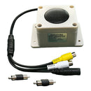 Outdoor Audio Speaker with Mic - Support Volume Control - for Security Camera (