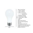 7W Smart WiFi Light Bulb E27 RGBW Wireless Remote Control Home Bar Bulb