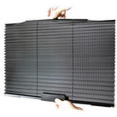 Auto Car Retractable Curtain Side Window Shade Windshield Sun Shield Visor Black