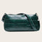 Retro Handbag Women Crocodile Leather Tote Office Lady Shoulder Bag (Green)
