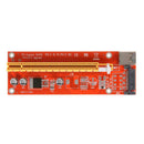 15Pin USB 3.0 PCI-E Express 1x to 16x Extender Riser Adapter Mining Card