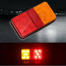 2pc 12V 10 LED Truck Car Trailer Rear TailLight Stop Durable Indicator LampJ Bj