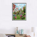5D DIY Full Drill Diamond Painting Garden Path Cross Stitch Embroidery Kits