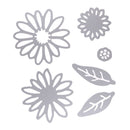 6 X Flowers die cuts metal die cutting dies in scrapbooking Cutting Dies