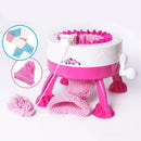 Plastic Needle Sewing Tools Diy Hand Knitting Machine Weaving Loom for Scar