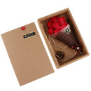 Artificial Soap Rose Eternal Flowers 7 Bouquets Valentines Gift Red