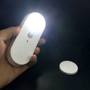 Magnetic Base LED Sensor Night Light 3 Modes USB Rechargeable Wall Lamp