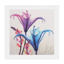 4 Panel Modern Art Painting Oil Painting on Canvas Poster Colorful Flower