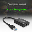 4K HDMI USB Capture Card Game DVD Camcorder Streaming Video Recording Box