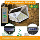 100 LED Solar Power PIR Motion-Sensor Wall Lights Outdoor Waterproof Lamp G H0B5