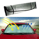 Car Windshield Reflective Shade For Auto Cover Visor-Wind Shield+2pc-Suctio T0F1