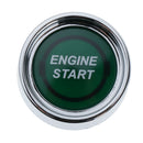 Car Engine Ignition Start Switch Green LED Background Push Button Starter 12V