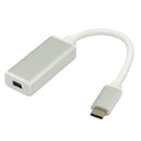1X(Usb3.1 Type-C To Mini Dp Hd Cable Type-C To Mini Dp Support Macbook