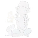 Cute Girls Iron on Patches Washable Heat Transfer Stickers T-shirt Appliques FT