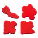 Silicone Sealant Spreader Finishing Tool Applicator Tiling Tool Set Of 4pcs