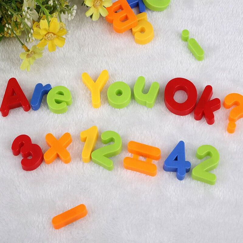 26 Magnetic Letters Children Kids Alphabet Magnets In Lower Case Learning Supply