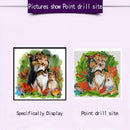 5D DIY Full Drill Diamond Painting Cute Dogs Cross Stitch Embroidery Kits