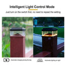 Solar 8LEDs Power Light Outdoor Garden Landscape Post Lighting Lamp Light X7D6
