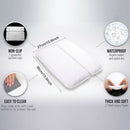 Bathroom Bathtub Pillow Bathtub Bath SPA Headrest Waterproof Pillows with S F5I2