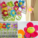 Flower Tie Back Clasps Curtain Clip Flexible Tieback Holdback Holder