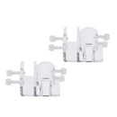 Pack of 2, Water Pipe Acrylic Aquarium Fish Tank Fixing Clip Tube Clamp Support