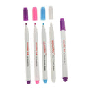 5Pcs Water Erasable Fabric Marking Pen Textile Ink Pens for Patchwork Craft