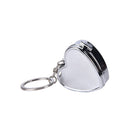 Metal Heart Travel Pill Box Medicine Container Case Storage Holder Keychain A Kw