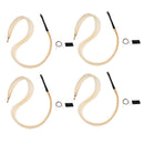 4x Erhu Bow Horse Hair Great for Any Size Violin, Viola, Cello And Erhu Bows