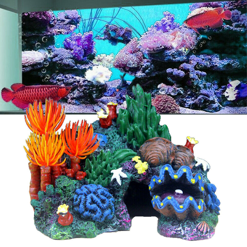 Fish Tank Artificial Coral Accessories Simulation Landscape Aquarium Decoration