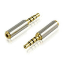 3.5mm Male to 2.5mm Female Jack Headphone Adapter Converter Converte Plug