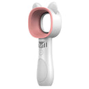 Cartoon USB 3 Speed Adjustable Bladeless Fan Desktop Cooling Fan (White)