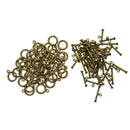 50 Set Round Toggle Clasps Bracelet Necklace Jewelry OT Clasps DIY Crafts