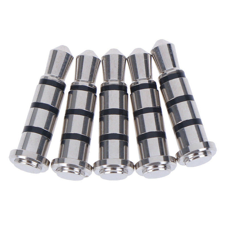 5pcs Universal metal earphone jack smart key shortcuts phone dust plugOZ