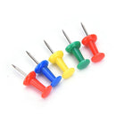 80 Pcs Coloured Push Pin Drawing Map Pins Notice Office School Supply JCA Cy