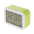 Digital Voice Talking Snooze Alarm Clock Tempe Calendar With Backlight Green