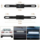 Waterproof LED Car Rear View Backup Parking Reverse IR Camera CMOS 7LEDs ST1558